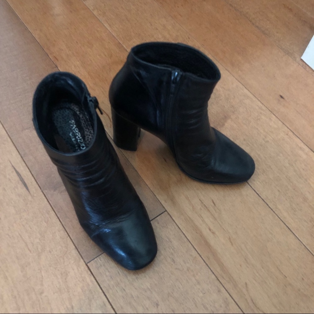 Italian Leather Ankle Boots Fabrizio Chini 37